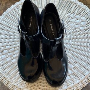 Madden Girl Black Mary Jane Patent Heels